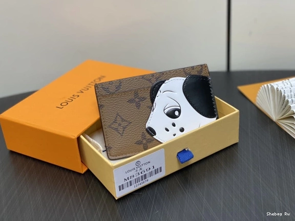 CARD LOUIS HOLDER-11*7*0.5cm VUITTON 0723